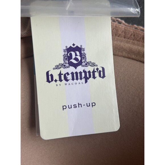 Wacoal b.tempt'd Faithfully Yours Strapless Bra Au Natural # 954108 - Size 34C - Picture 10 of 11